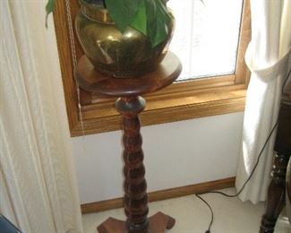 Wood plant stand 