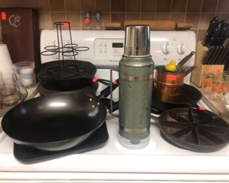 cast iron skillet, cornbread pan, cookware