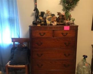 vintage chest of drawers, home decor