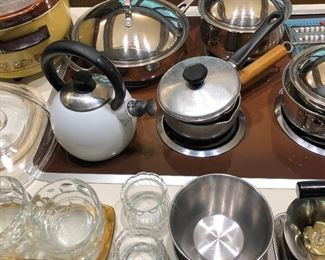 Quality pots, pans and other kitchenware.