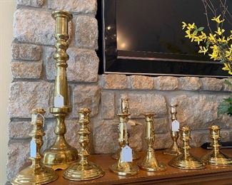 BRASS CANDLESTICKS