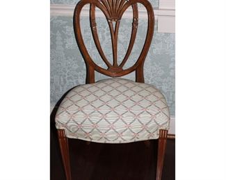 Set of 10 Dining Chairs. 2 Arm Chairs, 8 Sides