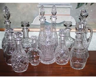 Crystal Decanter Collection