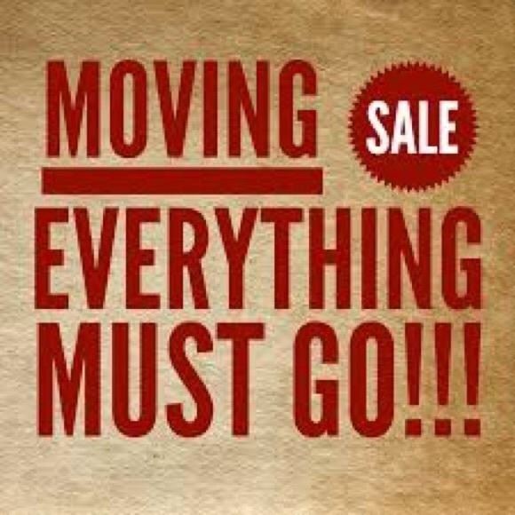moving sale