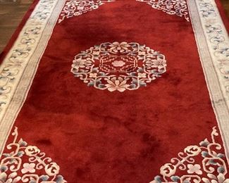 Hand knotted Asian Rug