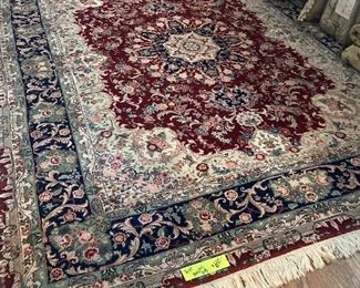 Hand knotted Asian Rug