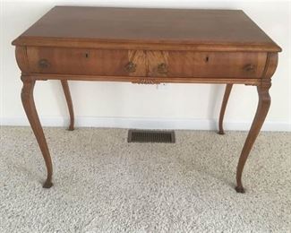 Antique Wood Table Desk