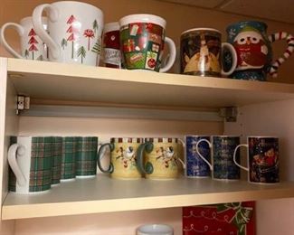 Christmas Mugs and Plates