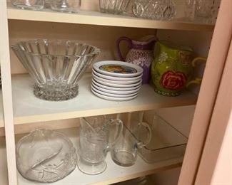 Miscellaneous Glassware and Serving Pieces