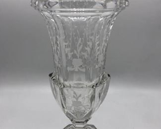 Tiffany and Co Crystal Vase