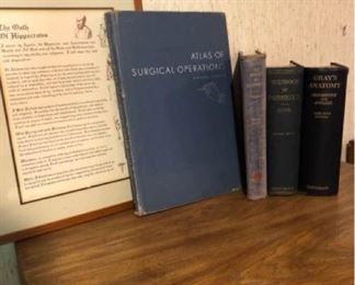 Vintage Medical Reference Books