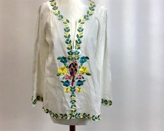 Lily Pulitzer Embroidered Tunic.