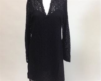 Trina Turk Black Lace Dress. 