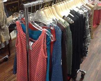 Large Selection of Designer Tops. 