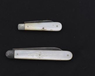 Sterling blade pocket knives