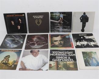 Vintage rock records