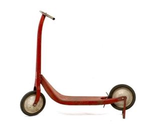 Vintage toy scooter