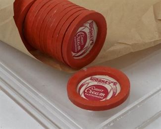 Wookey’s Dairy Watertown, Connecticut milk / cream bottle caps