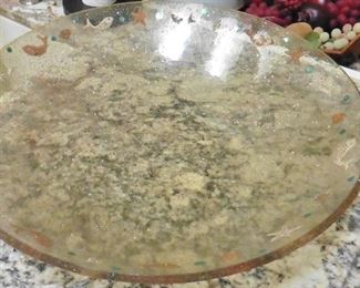 Large vintage plastic bowl 