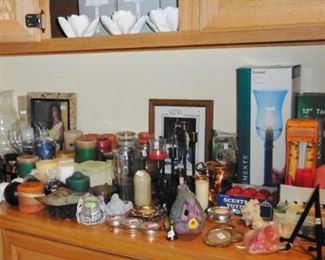 Candles and decorative