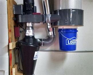 2hp Hepa dust collection system $1000, .3 microns