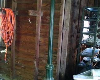 Holland Michigan Street Lamp Post  Cast aluminum.