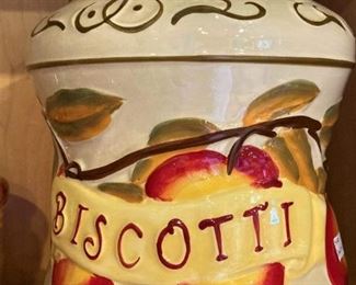 Biscotti canister 