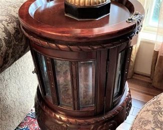 One of two matching tables 