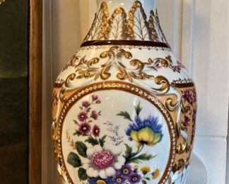 One of a pair of vases