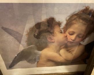 "First Kiss" by William Bouguereau