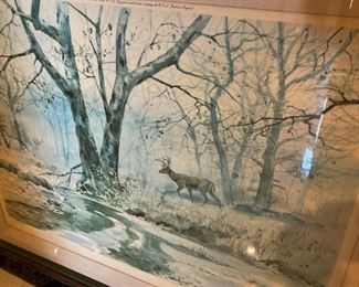 Deer scene