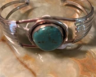 Navajo sterling & turquoise