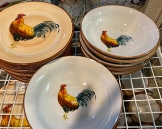 Rooster dishes