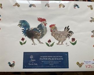 Rooster placemats