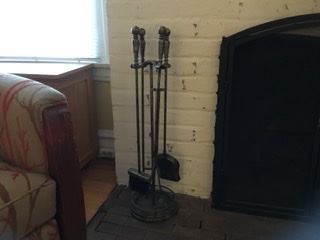 Fireplace tool set, was $25, SALE $10