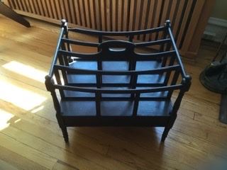 Vintage magazine rack, was $35, SALE $12, please see next photo for close-up