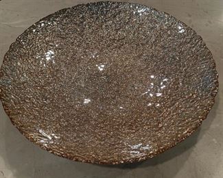 31. Decorative Glass Bowl (16")