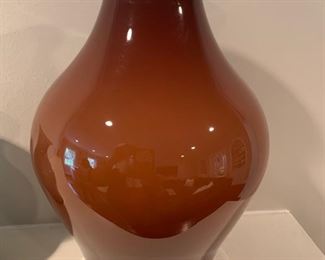 20. Hand Blown Vase (12" x 7")