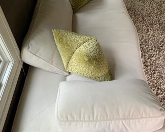 38. Donghia Velvet and Shagreen Victoria Sofa/Day Bed (84" x 35" x 30")