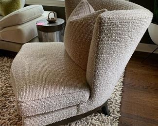 37. Donghia Geneva Club Chair (35" x 42" x 33")