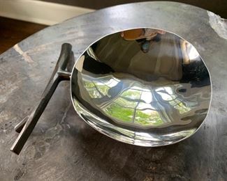 41. Michael Aram Silver Bowl (7")