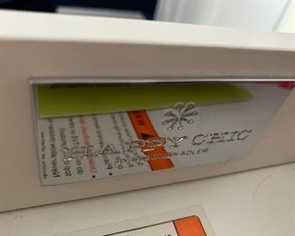 59. Happy Chic By Jonathan Adler White Lacquer  Console Table (60" x 18" x 29")