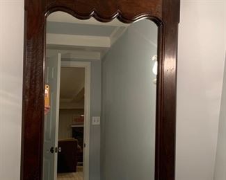 Vintage Scalloped Mirror