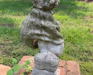 132. Cherub Statue (9" x 24")
