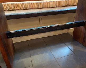 6. Altitude Furniture Walnut Dining Table (78" x 34" x 30")