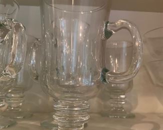 156. Glass Coffee Mugs (13)