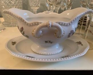 173. Rosenthal Gravy Boat w/ Attached Underplate