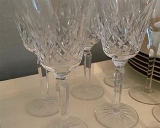 153. Waterford Lismore Wine Glasses (10)