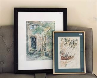 Frederick H Gerber dye artwork and street scape by KK Lucario