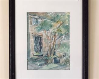 Frederick H Gerber dye artwork and street scape by KK Lucario